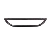 Accessori interni auto nero spazzolato in acciaio inox Decor console centrale AC Air Outlet Vent Frame Ring Trim compatibile per Volkswagen VW ID.4 ID4 2021-2024