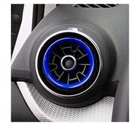 Accessori Interni Auto Per A3 S3 Q2 8V 2013-2020 Accessori Interni Auto, 4 Anelli Decorativi Per Presa Aria Condizionata Auto Accessori Auto Interno(Blue)