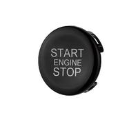 Accessori Interni Auto Per Alfa Per Romeo Per Giulia Per Stelvio 2017-2019 ABS Accessori Auto Motore Avviamento Arresto Pulsante Copertura Trim Accessori Auto(Nero)