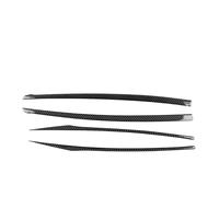 Accessori Interni Auto Per Benz W213 2016-2022 Strisce Decorative Per Pannello Bagagliaio Portellone Posteriore Accessori Per Adesivo Decorativo modanature interne(Red Carbon Fiber)