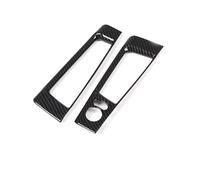 accessori interni auto Per Fiat Per 500 Per Abarth 595 2010 2011 2012 2013 2014-2022 Auto Porta Specchietto Retrovisore Pulsante Di Regolazione Del Telaio Trim(Fibra di carbonio)