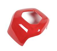 Accessori Interni Per Chevrolet Per Corvette C8 Per Stingray Z51 Z06 2020-2023 Volante Auto Telaio Esterno Copertura Accessori Interni ABS Fibra Carbonio Auto interno Cornice(Rosso)