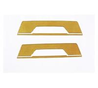 Accessori Interni Per Chevrolet Per Corvette C8 Z51 Z06 2020-2023 Pedale Di Benvenuto Per Auto, Protezione Per Soglia Della Porta, Adesivo, Accessori, 2 Pezzi Car Trim Strip(Yellow)