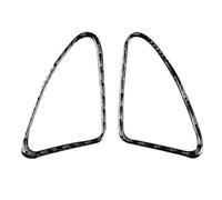 Accessori Interni Per Chevrolet Per Sonic 2012-2016 Accessori Interni Auto Adesivo Set Pannelli Volante Con Uscita Aria In Fibra Carbonio Reale Auto interno Cornice(B)