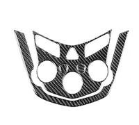 Accessori Interni Per Chevrolet Per Sonic 2012-2016 Accessori Interni Auto Adesivo Set Pannelli Volante Con Uscita Aria In Fibra Carbonio Reale Auto interno Cornice(P)