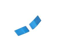 Accessori Interni Per Ford Per F150 2021-2023 Accessori Interni Auto Kit Adesivi ABS Anteriore Console Centrale Lato AC Vent Presa Decorazione Copertura Trim Auto interno Cornice(SKY BLUE)