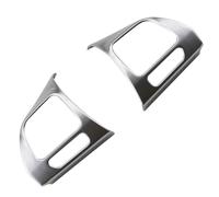 Accessori interni Per Golf 6 Mk6 Per Passat B7 Per CC Per EOS Per Tiguan Per Jetta Per Volante Cromato Copertura Trim Inserto Lunetta Adesivo Interni Auto(Matte silver)