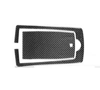 Accessori Interni per Hummer H3 2006-2010 Portabicchieri Posteriore in Fibra Carbonio Pannello Rivestimento della Copertura Accessori per La Decorazione Car Trim Strip Linea (Colore : Nero)