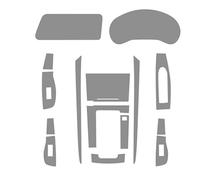 Accessori interni Per Mazda CX30 2020-2024 Console Centrale Interna Pannello Cambio Schermo Navigazione Pellicola Protettiva TPU LHD RHD Auto Interni(Manual RHD)