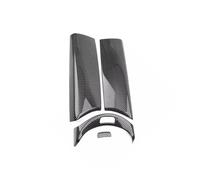 Accessori Interni Per Mercedes Per Benz E GLC W205 Pannello Bracciolo Centrale In Fibra Di Carbonio Auto Interruttore Pulsante 4 Pezzi(fibra di carbonio)
