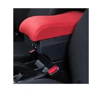 Accessori Interni Per Scatola Portaoggetti Per Console Centrale Bracciolo Auto PER VW PER TOURAN PER CADDY 2004-2019 BLNETU(C,Style Red lid)