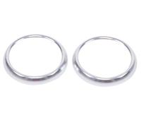 Accessori interni Per SEAT Per Leon Per León Mk2 1P 2008-2012 | Adesivo per rivestimento dell'anello del telaio della presa d'aria laterale del cruscotto dell'auto