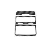 Accessori interni Per Touareg 2010-2018 Auto Fibra Carbonio Posteriore Scarico Posteriore Telaio Sfiato Adesivi Decorativi Accessori Interni Interni Auto(LHD)