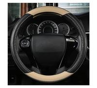 Accessori Interni Per Volante Auto Coprivolante Per Auto 38CM 15 "Accessori Auto In Pelle Per Accord Per City Per Civic Per Fit Per Brio(Beige)