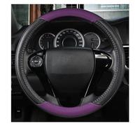 Accessori Interni Per Volante Auto Coprivolante Per Auto 38CM 15 "Accessori Auto In Pelle Per Accord Per City Per Civic Per Fit Per Brio(Viola)