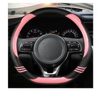 Accessori Interni Per Volante Auto Coprivolante Per Auto In Pelle A Forma Di D Da 38 Cm Per Kia Per K2 K3 K4 K5 KX1 KX3 KX5 Per Sportage Accessori Auto(PINK)
