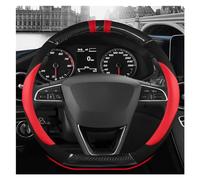 Accessori Interni Per Volante Auto Coprivolante Per Auto In Pelle In Fibra Di Carbonio A Forma Di D Da 38 Cm Per Seat Per Leon 5F Mk3 2013-2021 Per Ibiza 6J(3 D SHAPE)