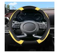 Accessori Interni Per Volante Auto Coprivolante Per Auto In Pelle Microfibra A Forma Di D Per Hyundai Per Creta II 2021 2022 Accessori Per Interni Auto(Giallo)