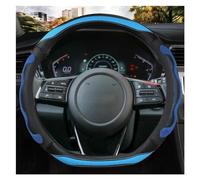 Accessori Interni Per Volante Auto Coprivolante Per Auto In Pelle PU A Forma O A Forma D Per Kia Per Seltos Per Soul Per Rio 3 4 5 K3 K5 2022 KX3 KX5 2022(Blue D Shape)