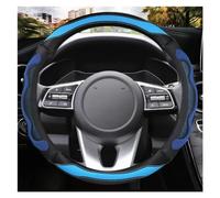 Accessori Interni Per Volante Auto Coprivolante Per Auto In Pelle PU A Forma O A Forma D Per Kia Per Seltos Per Soul Per Rio 3 4 5 K3 K5 2022 KX3 KX5 2022(Blue O Shape)