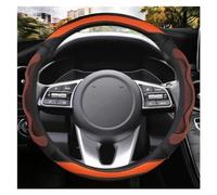 Accessori Interni Per Volante Auto Coprivolante Per Auto In Pelle PU A Forma O A Forma D Per Kia Per Seltos Per Soul Per Rio 3 4 5 K3 K5 2022 KX3 KX5 2022(Orange O Shape)