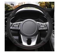 Accessori Interni Per Volante Auto Coprivolante Per Auto In Pelle PU A Forma O A Forma D Per Kia Per Seltos Per Soul Per Rio 3 4 5 K3 K5 2022 KX3 KX5 2022(Black O Shape)