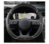 Accessori Interni Per Volante Auto O Forma D Forma Coprivolante Per Auto In Pelle Microfibra Per A1 8X A2 A3 Q3 Q5 Q2 A4 A5 A6 Per Avant(D shape Beige)