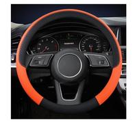 Accessori Interni Per Volante Auto O Forma D Forma PU Coprivolante Per Auto In Pelle Accessori Per Interni Auto Per A1 8X A2 A3 A4 A5 A6 Per Avant(Orage O Shape)
