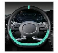 Accessori Interni Per Volante Auto Per Hyundai Per Creta II 2021 2022 Coprivolante Per Auto A Forma Di D In Pelle Microfibra Accessori Auto(VERDE)