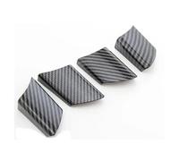 Accessori Interni Per VW Per Polo 2004 2005 2006 2007 4 Pezzi/set Coprivolante Con Paillettes Adesivi Accessori Per Auto(ABS carbon fibre)