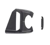 Accessori Interni Reale In Fibra Carbonio Kit Interni Per Cruscotto Console Cambio Pannello Copertura Trim Adesivi Per Chevrolet Per Corvette C8 2020-2024 Auto interno Cornice(Style20)