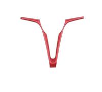 Accessori Interni Volante V-frame One-touch Start Box Pulsante Volante Decorazione Adesivo ABS Per Alfa Per Romeo Per Giulia/Per Stelvio 2017-2019 Auto interno Cornice(Style 6)