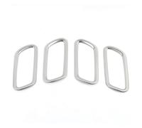 Accessori Interno Maniglia Interna Della Portiera Cornice Finitura Circolare Per Tazza Adatta Per GR9 Per Jazz Per Crosstar 2021(Argento)