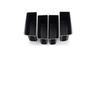 Accessori Interno Maniglia Interna Per Vano Portaoggetti Portiera Auto Per VW Per Golf 8 Per MK8 R Per Gti Per Gte 2020-2024(Front Back Black)