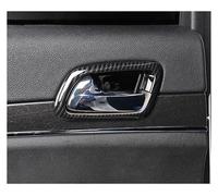 Accessori Interno Per Jeep Per Grand Per Cherokee WK2 2011-2020 Adesivo Per Rivestimento Maniglia Interna Portiera Auto(Carbone nero)