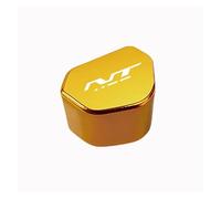 Accessori Interruttore for moto in alluminio Pulsante indicatore di direzione Cappuccio chiave compatibile con NT 1100 NT1100 2021-2025(Gold)