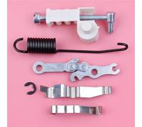 Accessori Kit di riparazione del giunto del ginocchio con molla piatta, tenditore del freno e regolatore della catena, adatto for MS180, MS170, 018, 017, MS 180, 170, pezzo di ricambio for motosega
