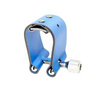 Accessori Kit per sassofono Cassetta Per Bocchino Per Sassofono Contralto Cassetta In Morbida Pelle Colorata A Forma Di U Adatta Per Accessori Di Protezione Per Fiati Sax (Color : Blue)