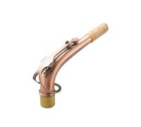 Accessori Kit per sassofono Connettore Per Collo Per Sassofono Contralto Materiale In Ottone Collo Piegato Rosso Parti Di Ricambio Per Sax Antico Accessori Per Strumenti 24,5 Mm