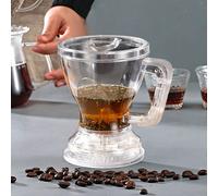 Accessori leggeri per caffè con filtro di grande capacità per viaggi,