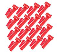 Accessori Lingua in Plastica Rossa 20 Pezzi per Soffiatori