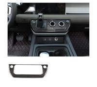 Accessori L'Interno Dell'Auto Auto Center Console Aria Condizionata Modalità Pulsante Telaio Trim Per Land Per Rover Per Defender 90 110 2020-2024(Real carbon fiber)