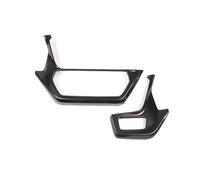 Accessori L'Interno Dell'Auto Auto Center Console Pannello Cambio Pulsante Sollevamento In Vetro Adesivi Telaio ABS Fibra Carbonio Per BMW Serie 1 Serie 2 F40 F44 2020-2024(N)