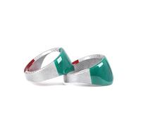 Accessori L'Interno Dell'Auto Auto Per Il Cruscotto Side Air Vent Cornice Decorativa Accessori di Copertura Reale In Fibra di Carbonio Per Alfa Per Romeo Per Stelvio 2017-2020(B)