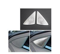 Accessori L'Interno Dell'Auto Per Benz classe S W221 2008-2013 Accessori auto Copertura dell'altoparlante audio Trim Altoparlante Adesivi copertura anti-calcio Accessorio Interno(C Model Silver)
