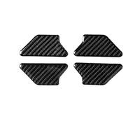 Accessori L'Interno Dell'Auto Per Golf 6 Per MK6 2010-2013 4 Pezzi Auto-styling Morbida Fibra Carbonio Maniglia Interna Della Porta Ciotola Copertura Protettiva Trim