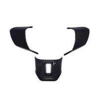 Accessori L'Interno Dell'Auto Per Golf Per Jetta Per Bora Per EOS Per 3 Pezzi Auto-styling ABS Struttura In Fibra Carbonio Rivestimento Interno Pannello Volante