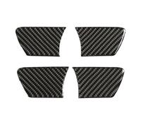 Accessori L'Interno Dell'Auto Per Highlander 2015 2016 2017 2018 Morbida Fibra Carbonio Car Styling Maniglia Interna Della Porta Ciotola Copertura Trim