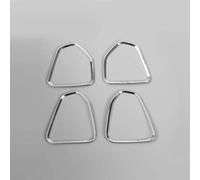 Accessori L'Interno Dell'Auto Per Jeep Per Compass 2017-2022 Interni auto Porta audio Altoparlante Decorazione Decorazione Adesivi per finiture Accessorio Interno(Chrome)