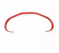 Accessori L'Interno Dell'Auto Per Jeep per Renegade 2016-2020 Up ABS Car Interior Strumento Cruscotto Pannello Decorazione Rivestimento della copertura Accessorio Interno(Red)